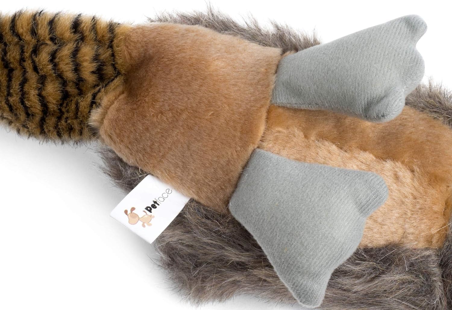 Petface Squeaky Pheasant Plush Dog Toy - Durable Play, Built-in Squeaker, Unscented 3