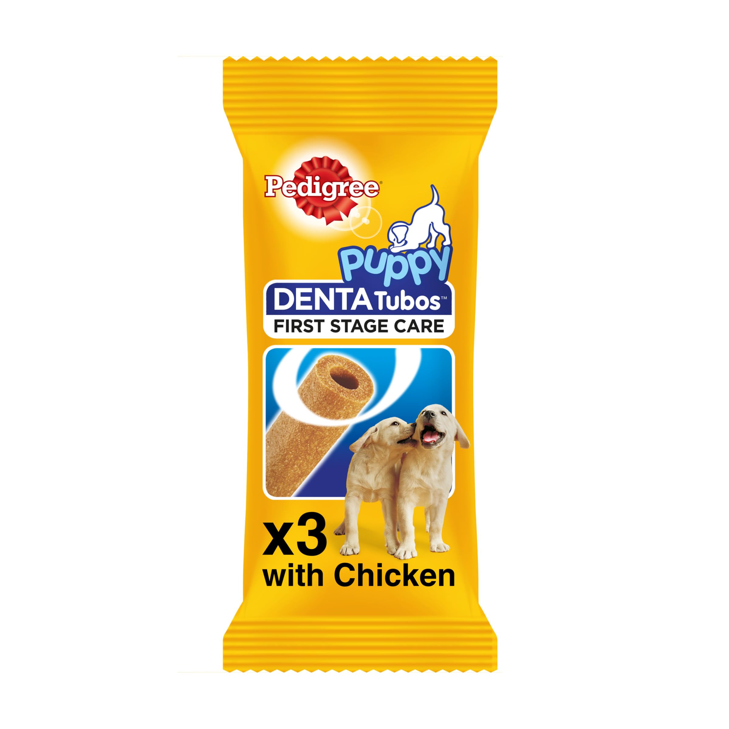 Pedigree Puppy Denta Tubo - Daily Dental Chews for Puppies, 54 Sticks
