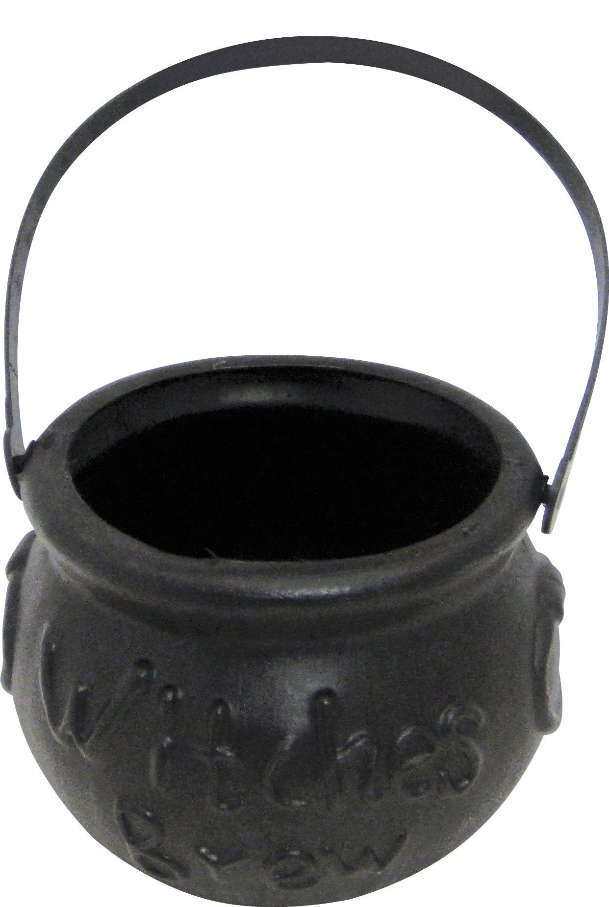 Smiffys Witch's Brew Cauldron - Halloween Fancy Dress Accessory, Black, 14cm(w)x10cm(h) 2