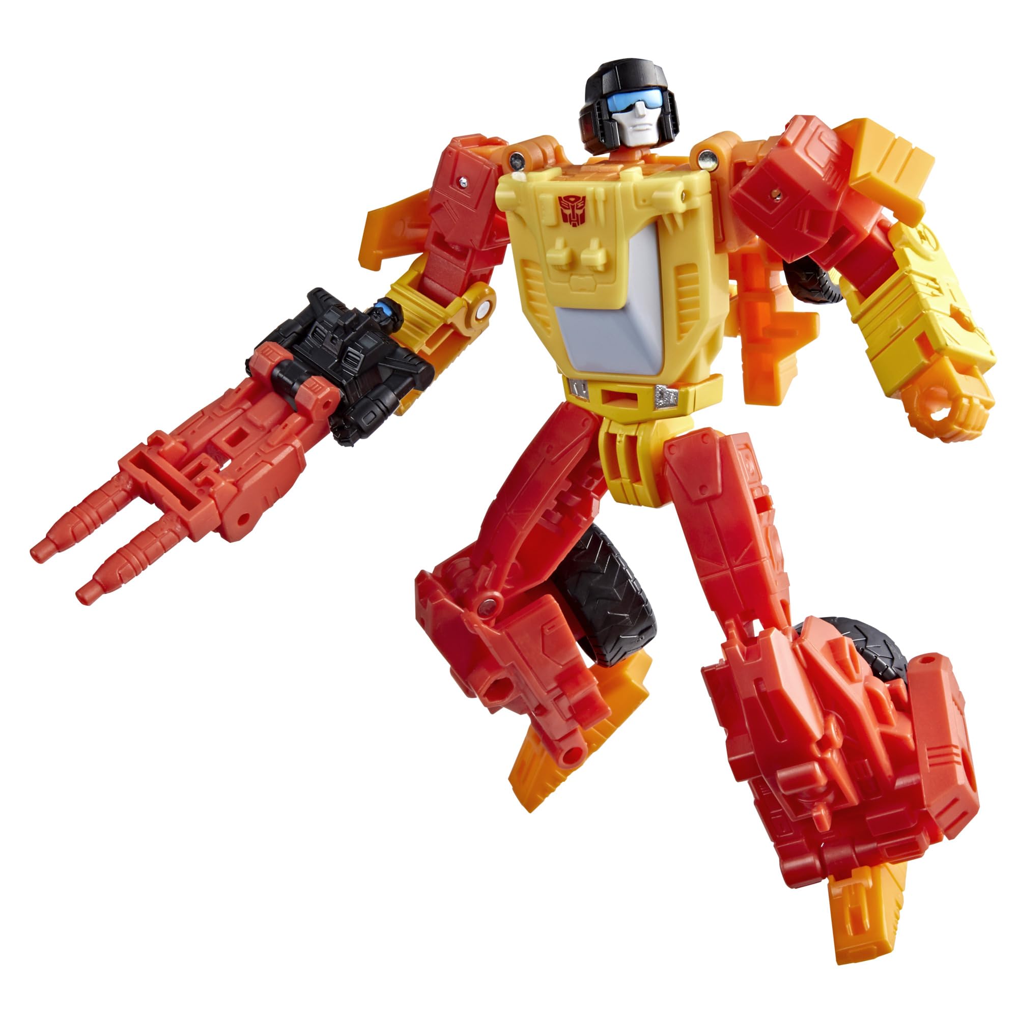 Transformers Age of the Primes Deluxe Class Sureshot Action Figure | 5.5-Inch | 25 Steps 1