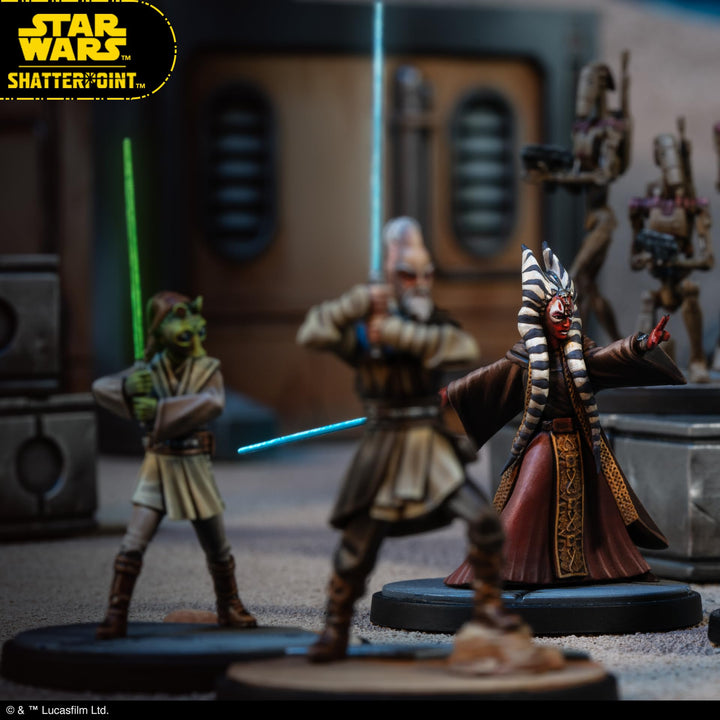 Atomic Mass Games Star Wars Shatterpoint: Wisdom of the Council Squad Pack