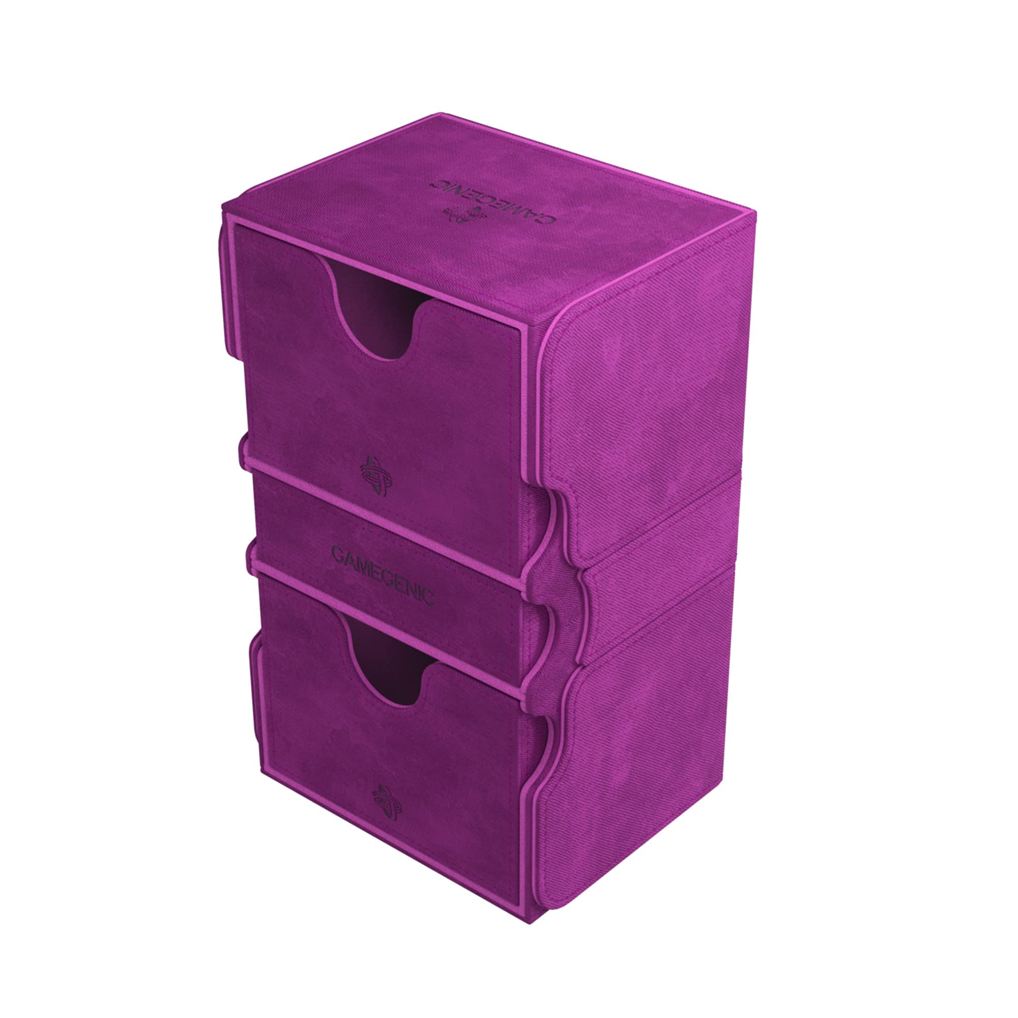 Gamegenic Stronghold 200+ XL Convertible Trading Card Storage Box - Purple 1