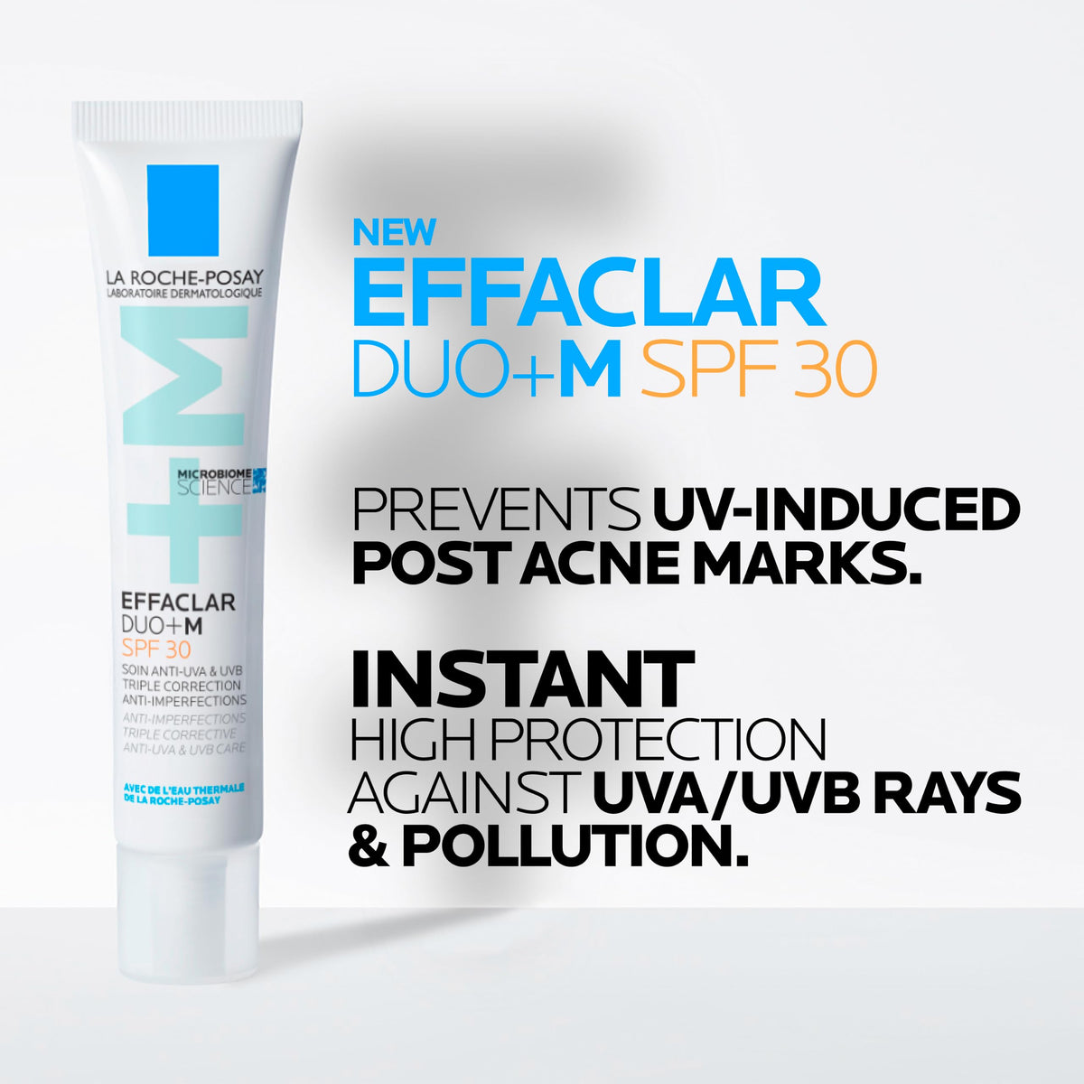 La Roche-Posay Effaclar Duo+M SPF30 Gel Moisturiser - Anti-Blemish, SPF30 Protection, 40ml 5