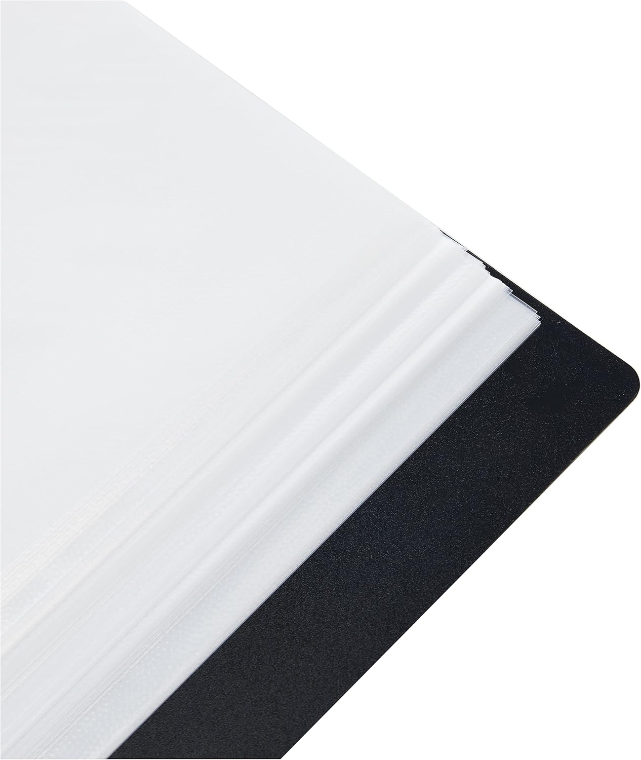 Q-Connect KF01269 60-Pocket Presentation Book - Black 3