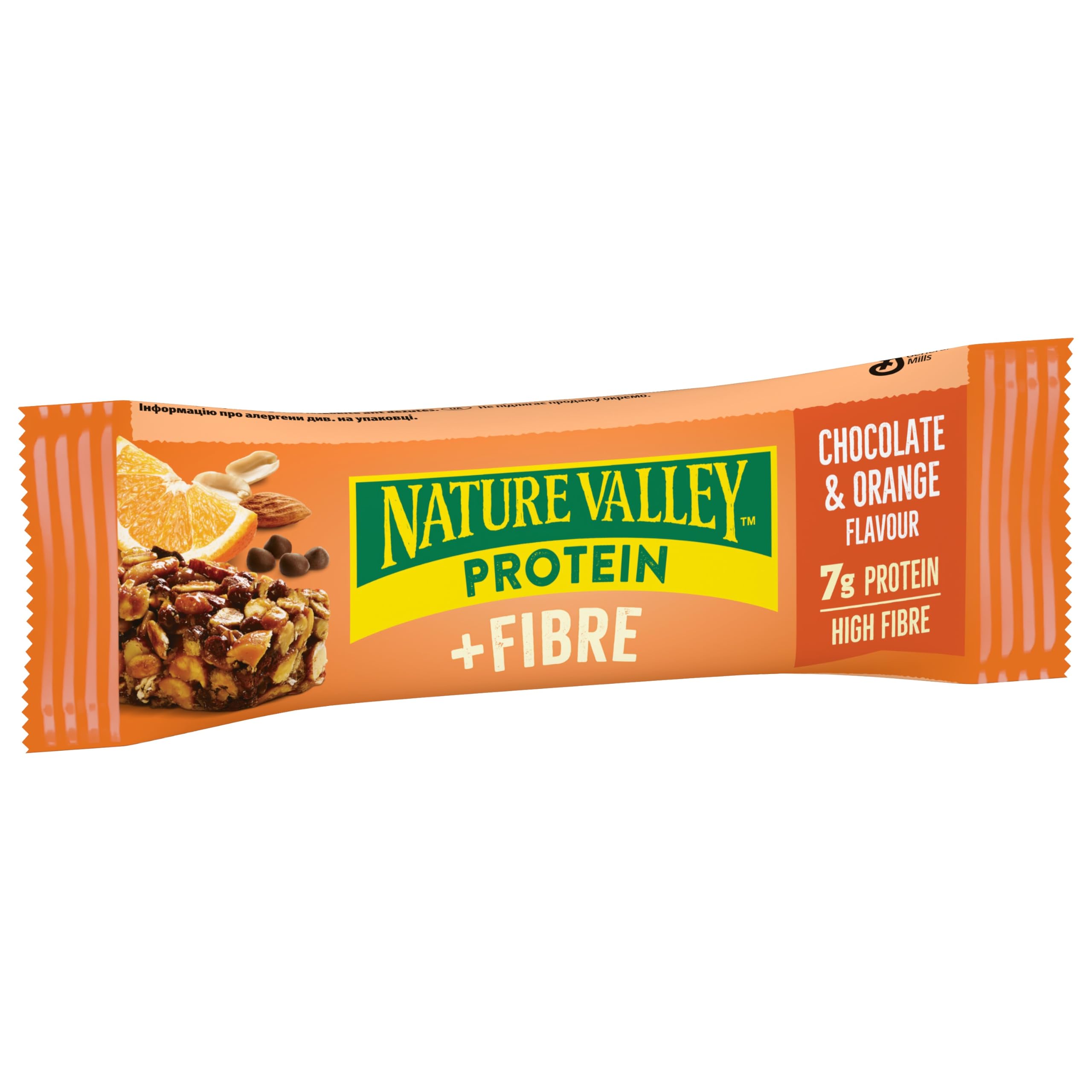 Nature Valley Protein Chocolate & Orange Bars - 7g Protein | High Fibre | No Artificial Flavours 3