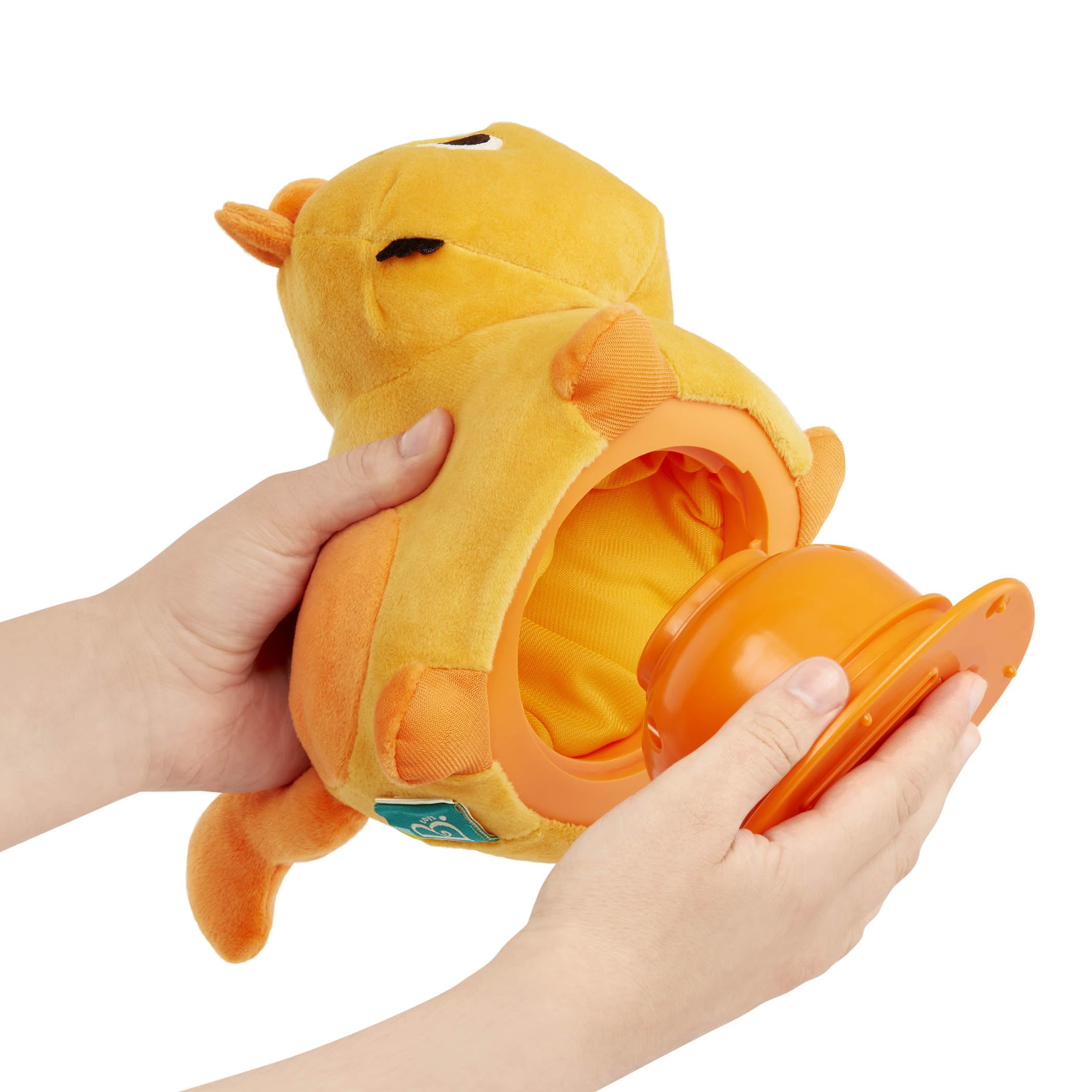 B. toys Plush Crawling Cat - Interactive Meowing Toy | Ages 6m+ | 6.25 inches 7
