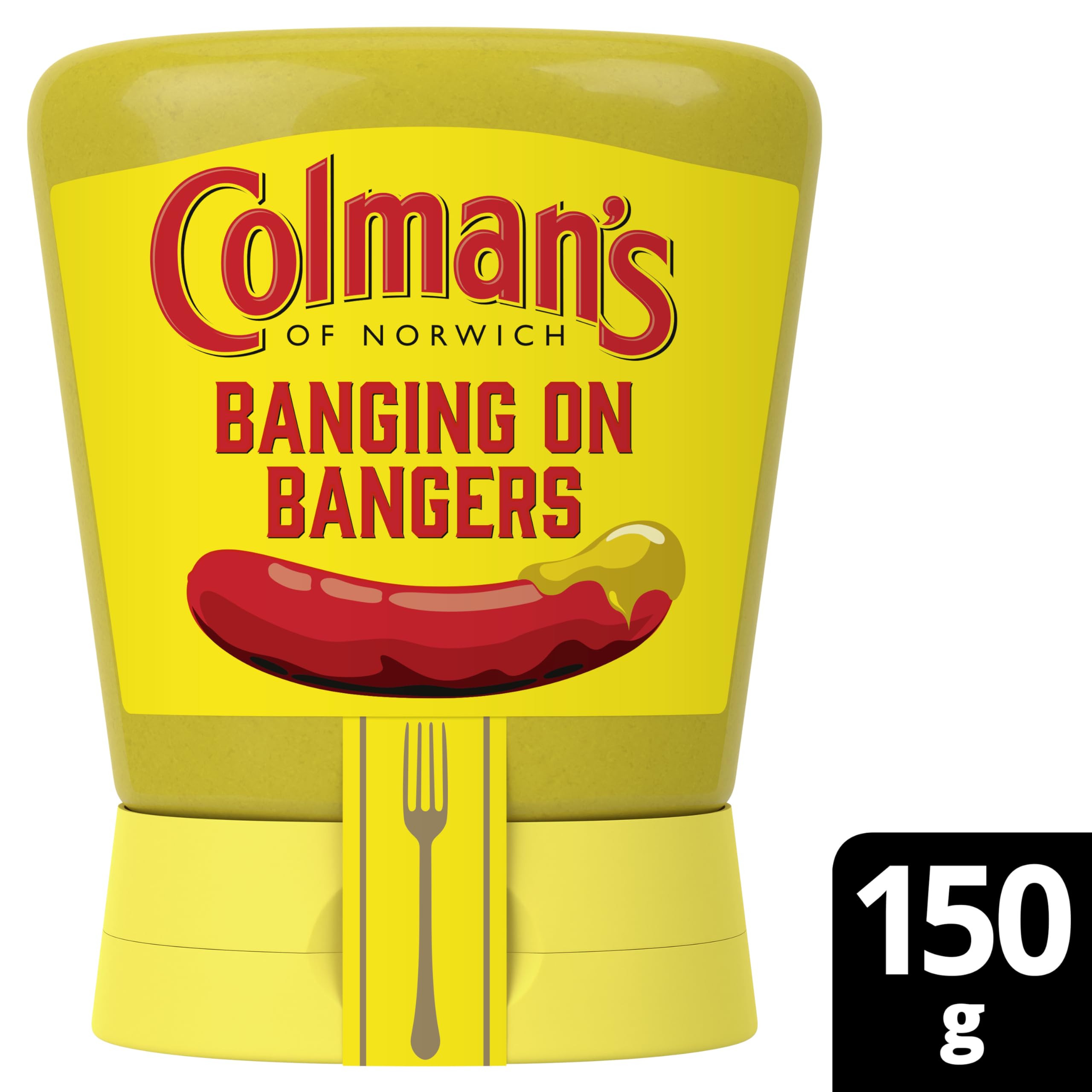 Colman's Original English Mustard Paste - Hot & Bold Flavor | 150g Jar