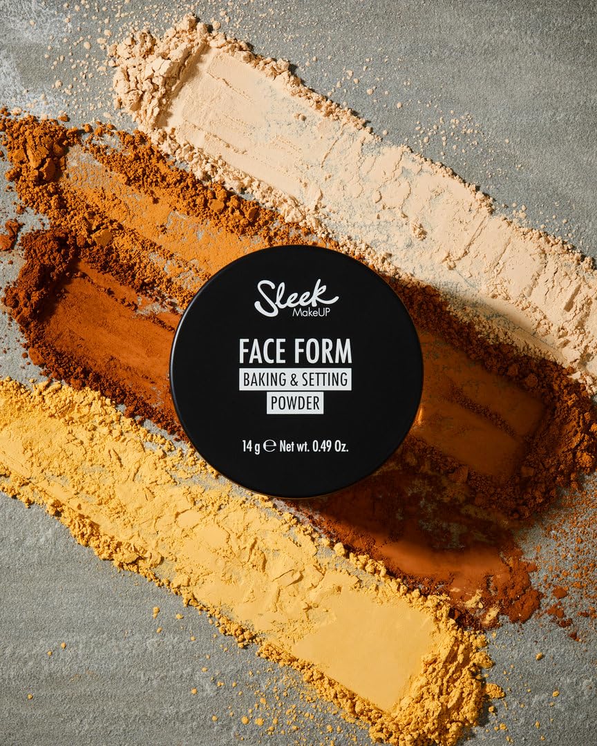 SLEEK Face Form Baking & Setting Powder - Lightweight, Matte Finish, 14g 4