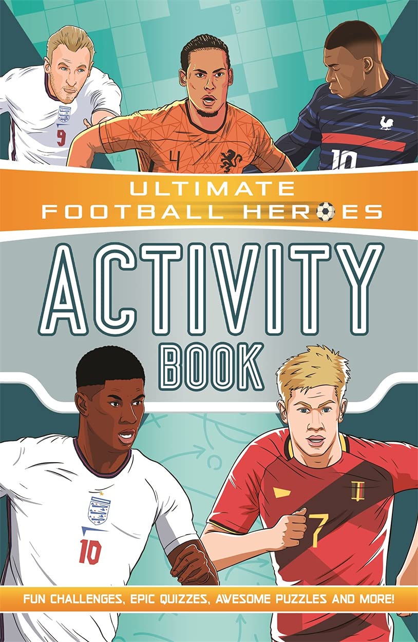 Ultimate Football Heroes Activity Book - 144 Pages | Ages 8-12 | English 1