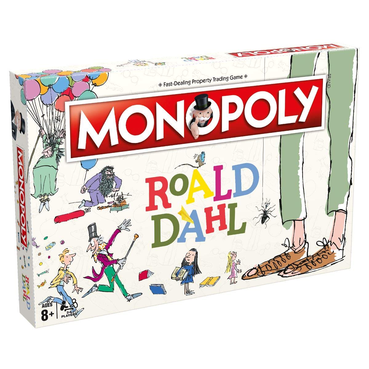 Winning Moves Roald Dahl Monopoly Board Game | Ages 8+ | 2-6 Players | Approx. 90 Min 1