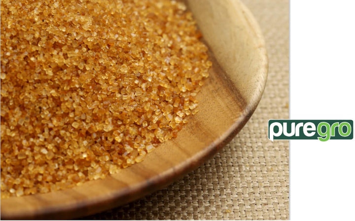 Puregro Demerara Sugar - Premium Golden Cane Sugar for Baking & Beverages