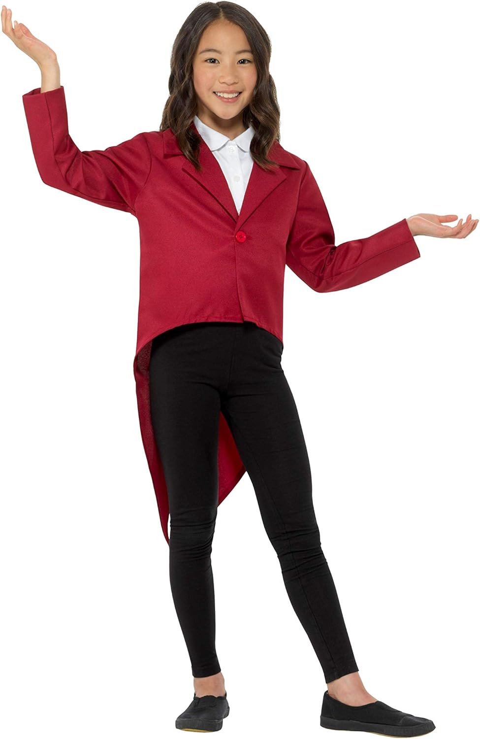 Smiffys Red Tailcoat Costume - Large (8-10 Years) (49741S)