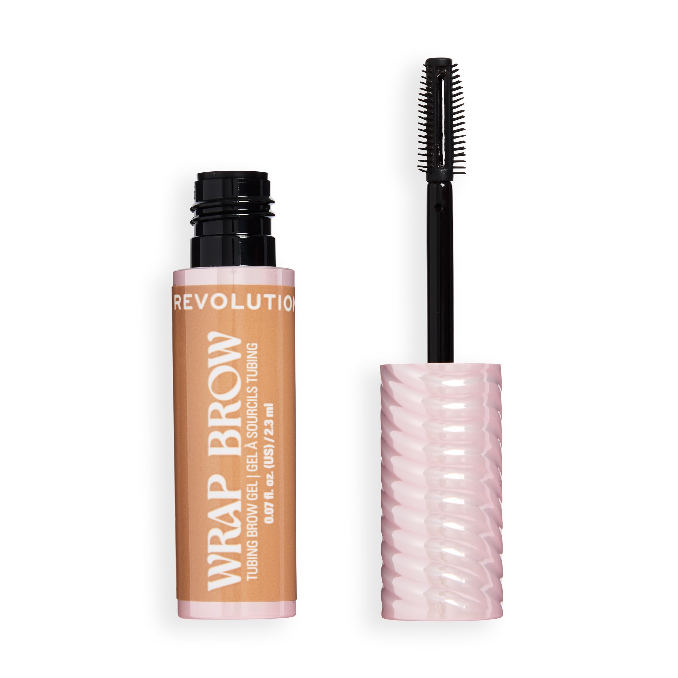 Revolution Beauty London Wrap Brow Tubing Gel - Shape & Sculpt | Cool Medium Brown | 2.3 ml 1