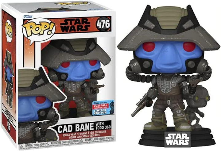 Funko Pop! Star Wars: The Bad Batch - Cad Bane with Todo 360 Vinyl Figure (55912)