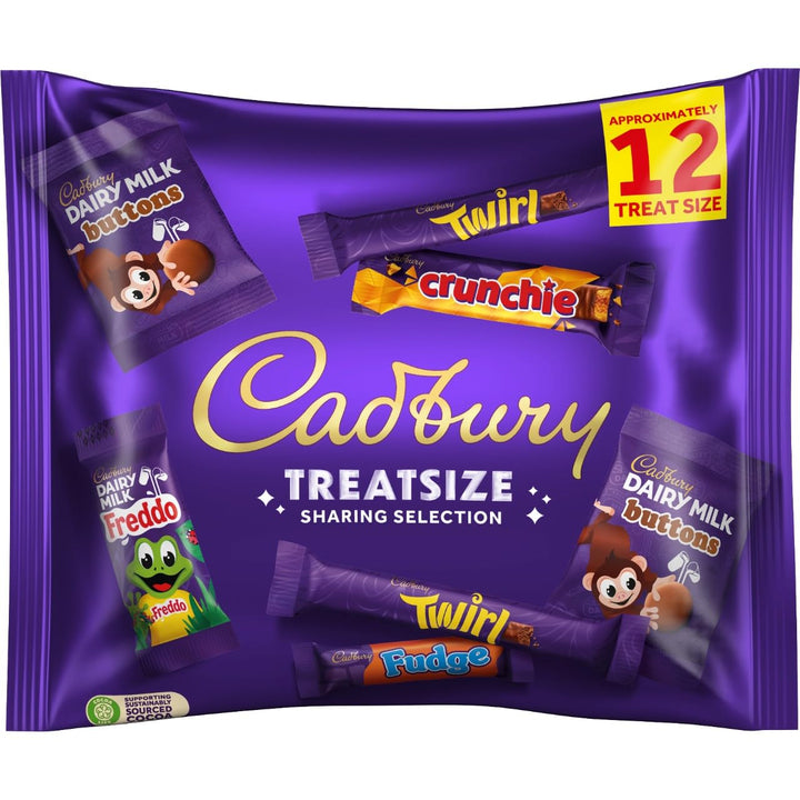 Cadbury Treatsize Sharing Selection - 223g Chocolate Variety Pack