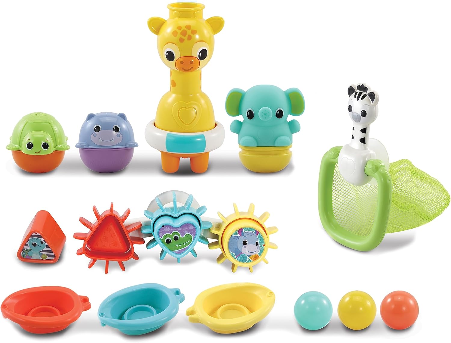 VTech6-in-1 Bath Set - Interactive Bath Toy for Babies & Toddlers0-3 Years 1
