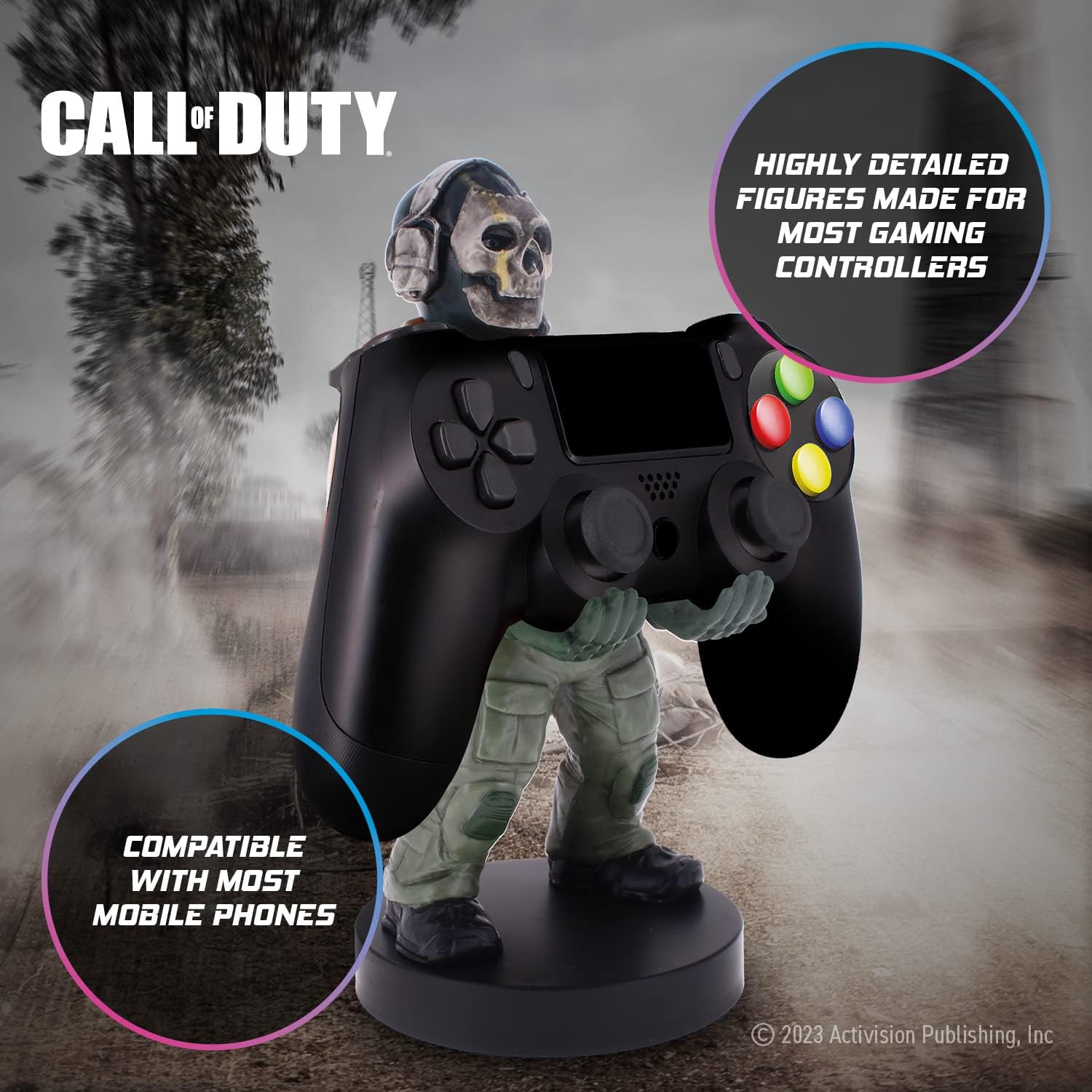 Call of Duty Warzone - Ghost Controller Holder & Phone Stand for Xbox, PS5, Switch 11