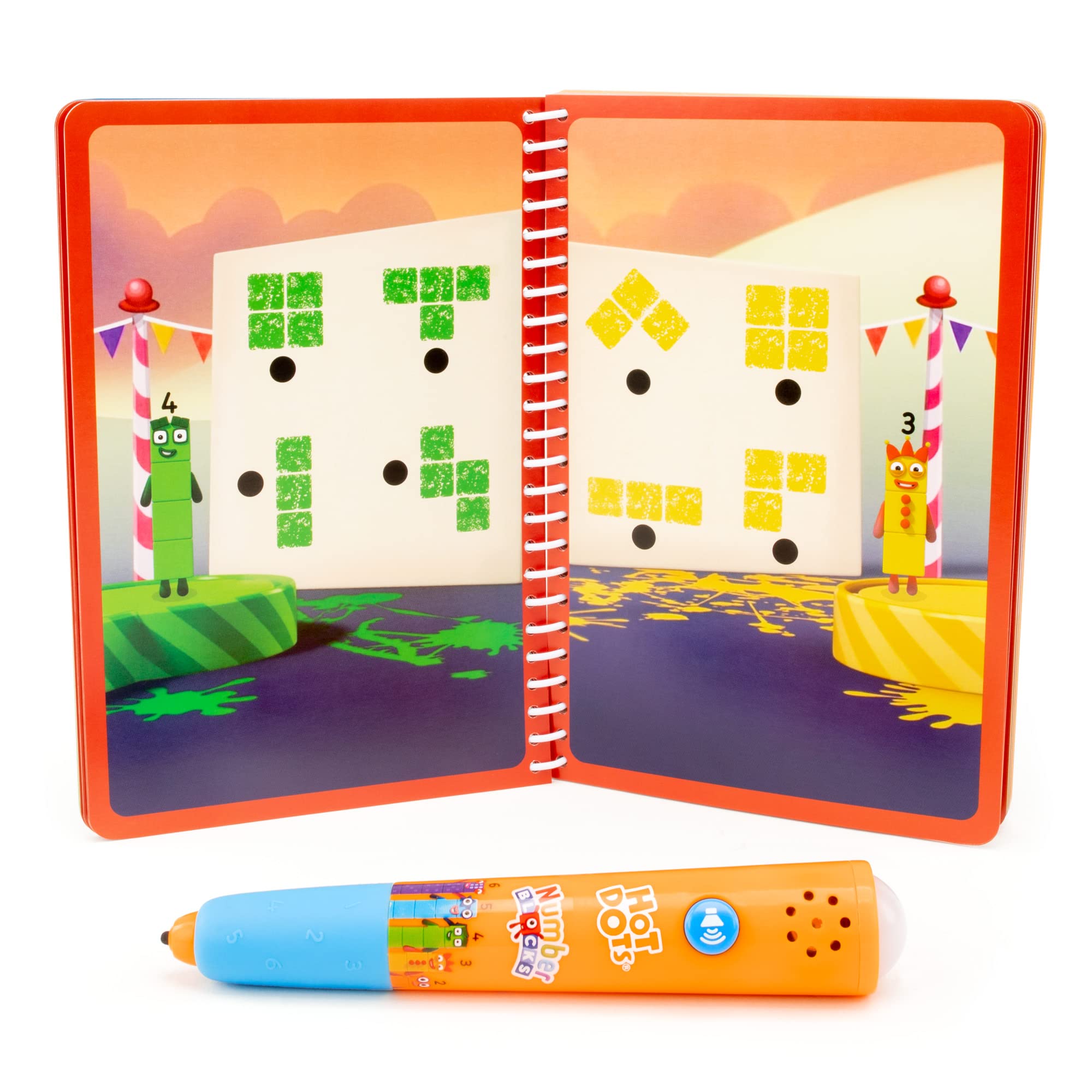 Numberblocks Hot Dots Numberblocks 1–10 Activity Book & Interactive Pen for Ages 4+ 3