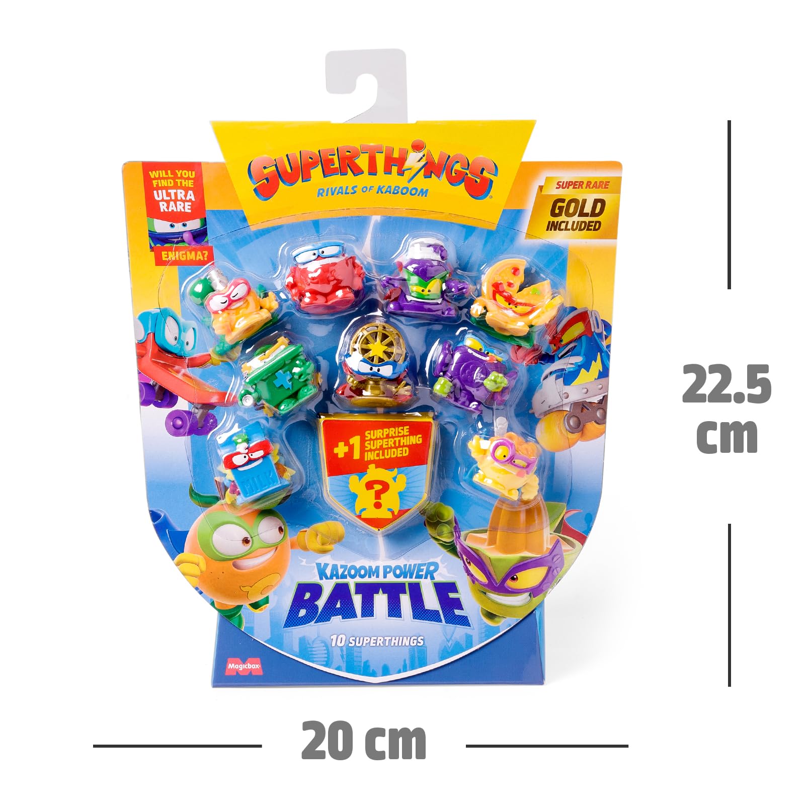 SUPERTHINGS RIVALS OF KABOOM Kazoom Power Battle - 10 Pack Action Figures | Unisex Children 7