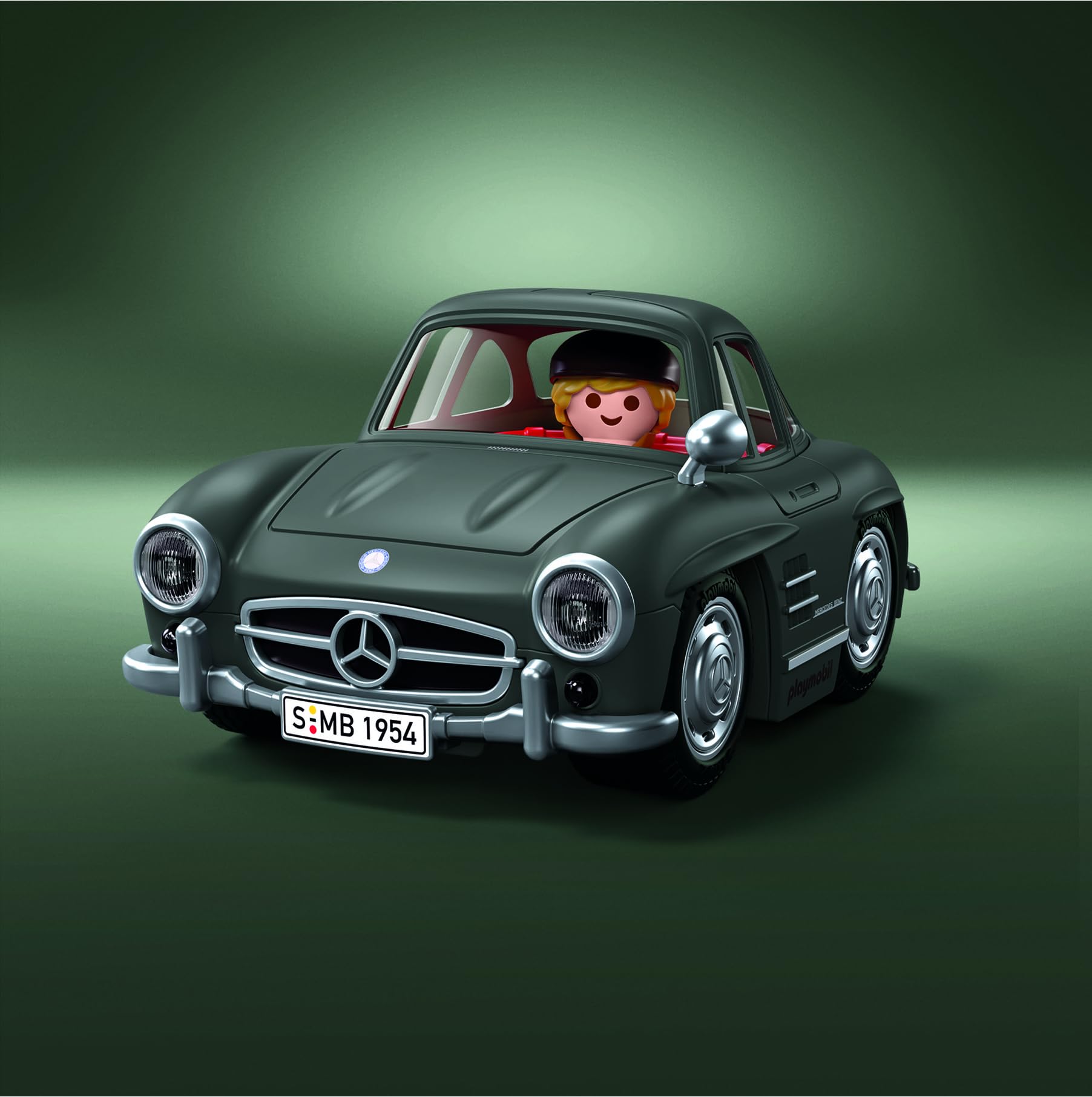 Playmobil Mercedes-Benz 300 SL Icon Cars - Collector's Edition Sports Car with Figure | Ages 4+