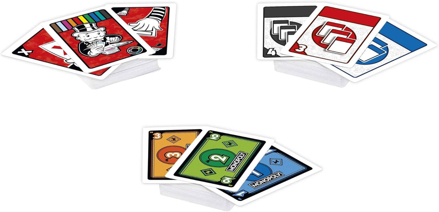 Monopoly Bid Game by Hasbro Gaming - Fast-Playing Card Game for Families & Kids 2