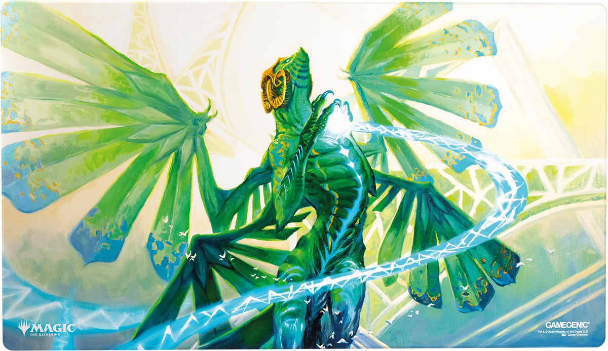 Gamegenic Magic: The Gathering Secrets of Strixhaven Shiny Playmat - Quandrix | Rubber Material | Unisex Adult