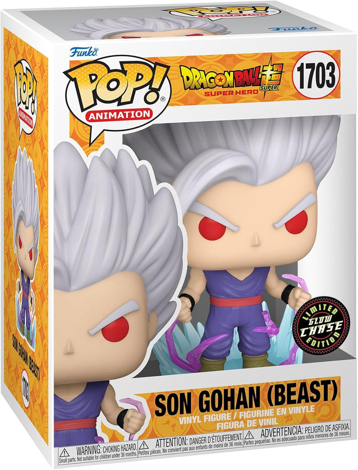 Funko Pop! Animation Dragon Ball Super Super Hero - Gohan (Ultra Instinct) Vinyl Figure (75636)