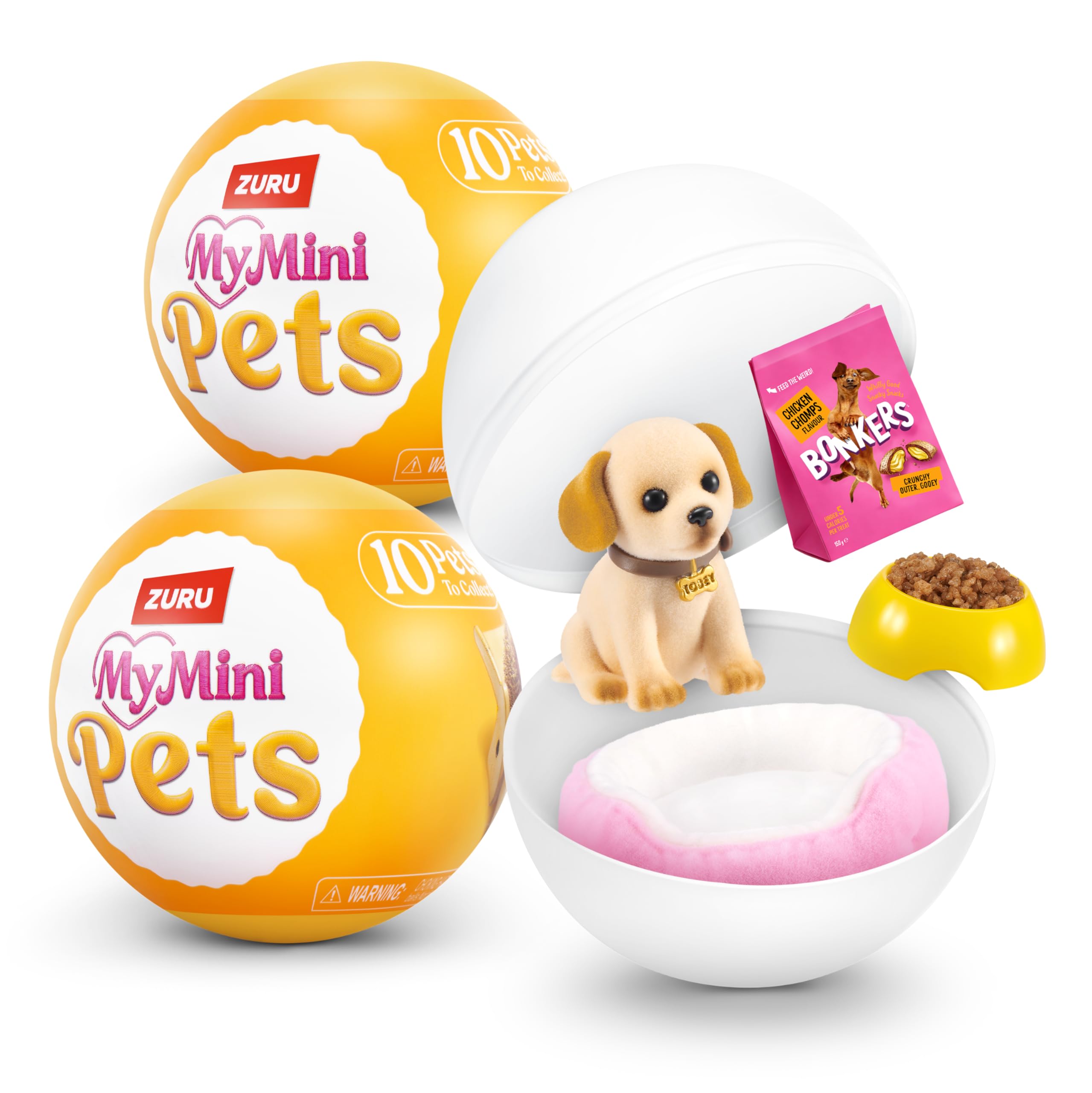 ZURU MY MINI My Mini Pet Series 1 (2 PACK) Collectible Mystery Capsule | Ages 3+ 1