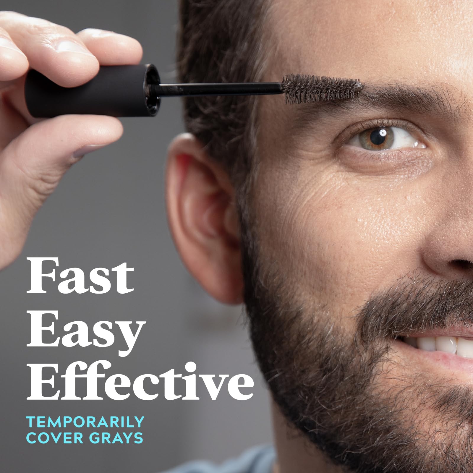 Just For Men 1-Day Beard and Brow Colour Brush - Brown, 9 ml 3