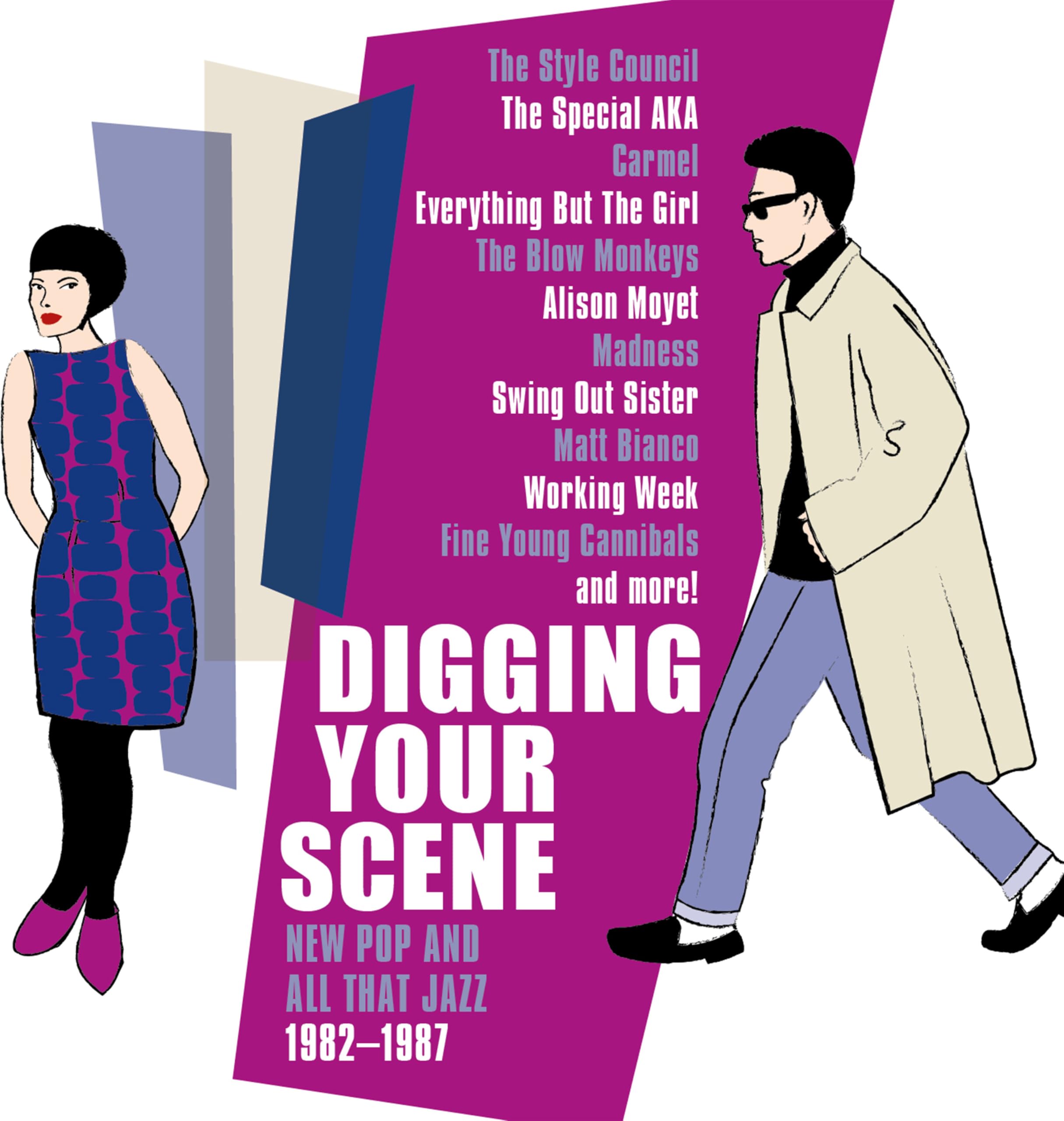 VARIOUS ARTISTS - DIGGING YOUR SCENE NEW POP AND ALL THAT JAZZ 1982-1987 [4CD Box Set] 1