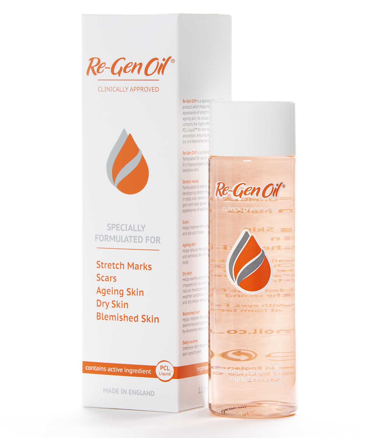 Re-Gen Oil - Improve Scars, Stretch Marks & Uneven Skin Tone | 125 ml