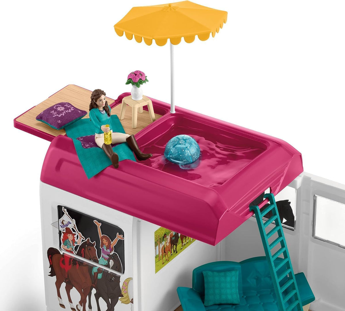 Schleich Horse Transporter Playset - Horse Club, 227 Pieces