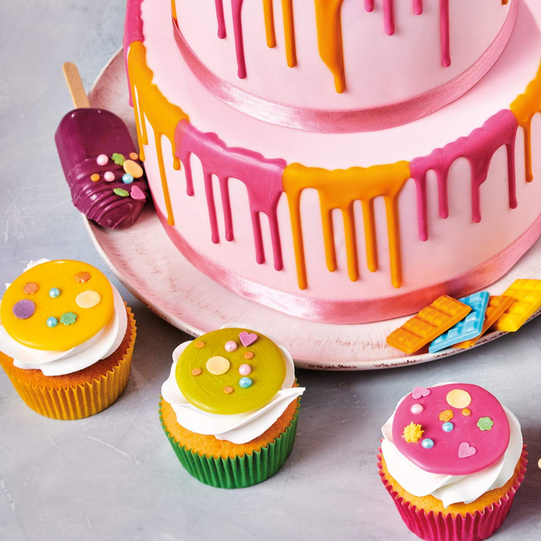 FunCakes - Deco Melts Natural White No E171, AZO Free, 250 g