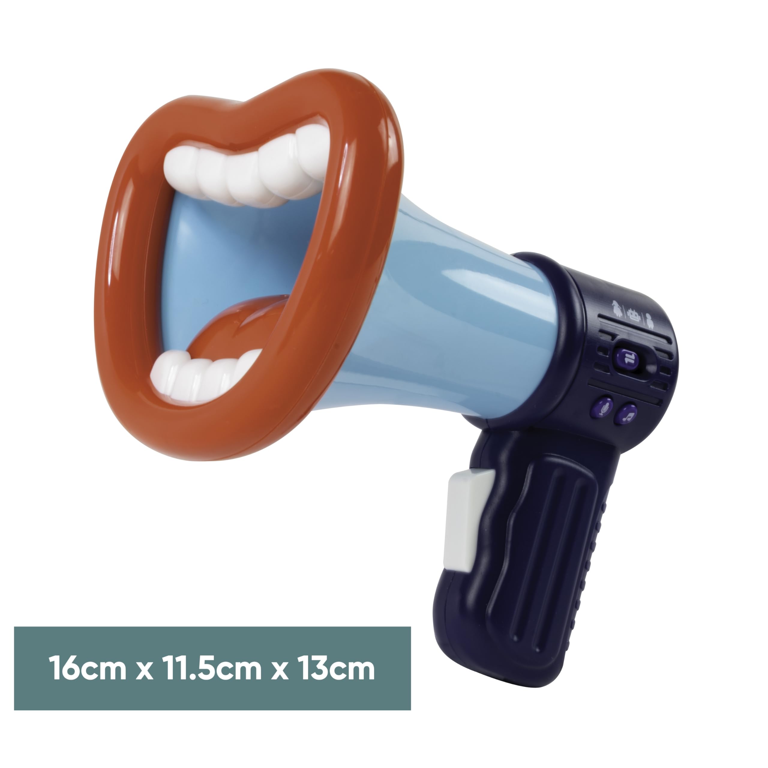 Funtime Gifts Loudmouth Electronic Voice Changer - 3 Modes, Record/Laughter Function | Ages 3+ 2