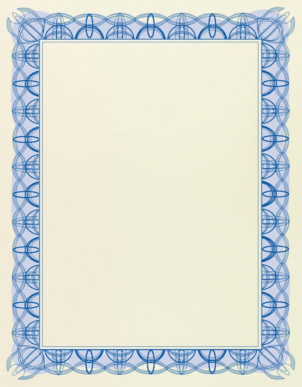 Computer Craft Certificate Papers - Reflex Blue A4 90gsm | Pack of 30 with Foil Seals 1