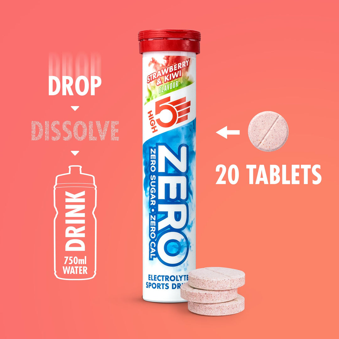 HIGH5 ZERO Electrolyte Tablets | Hydration Tablets Enhanced with Vitamin C for Optimal Performance (106998016032GBR)