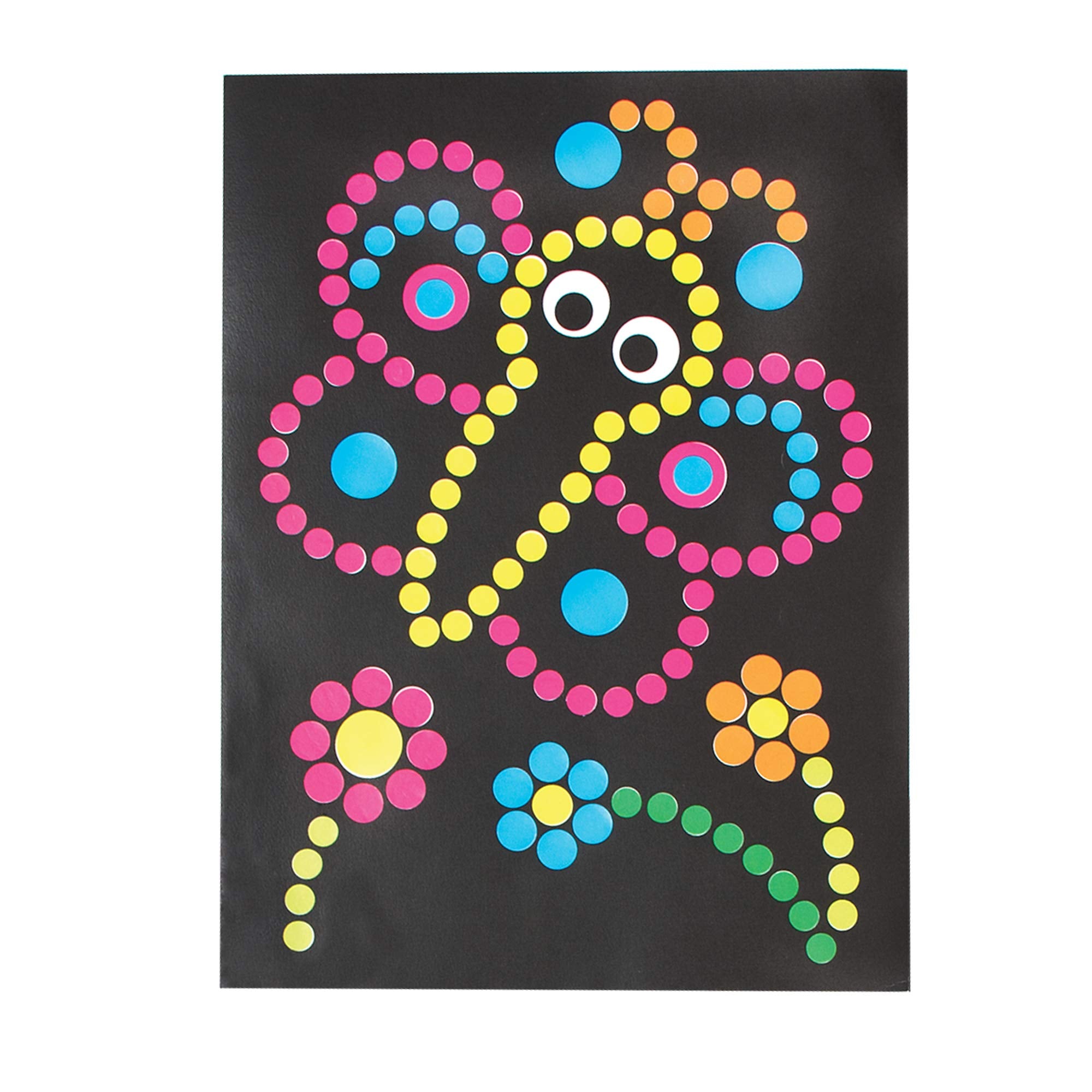Baker Ross Insect Dotty Sticker Art Kit - 8 Assorted Bug Designs, 21 x 28 cm 3
