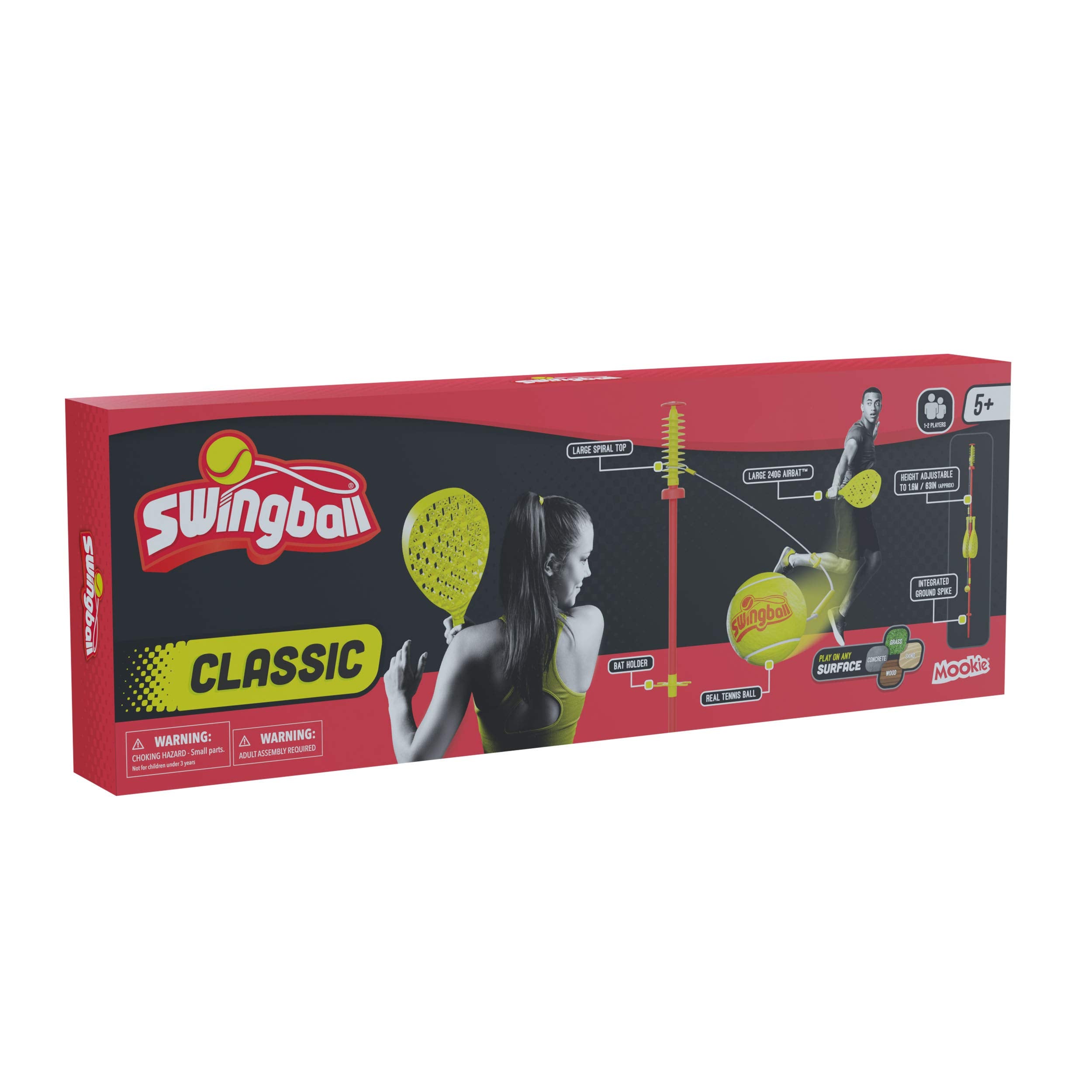 Swingball Classic Original - Outdoor Action Game for Ages 5+ 6
