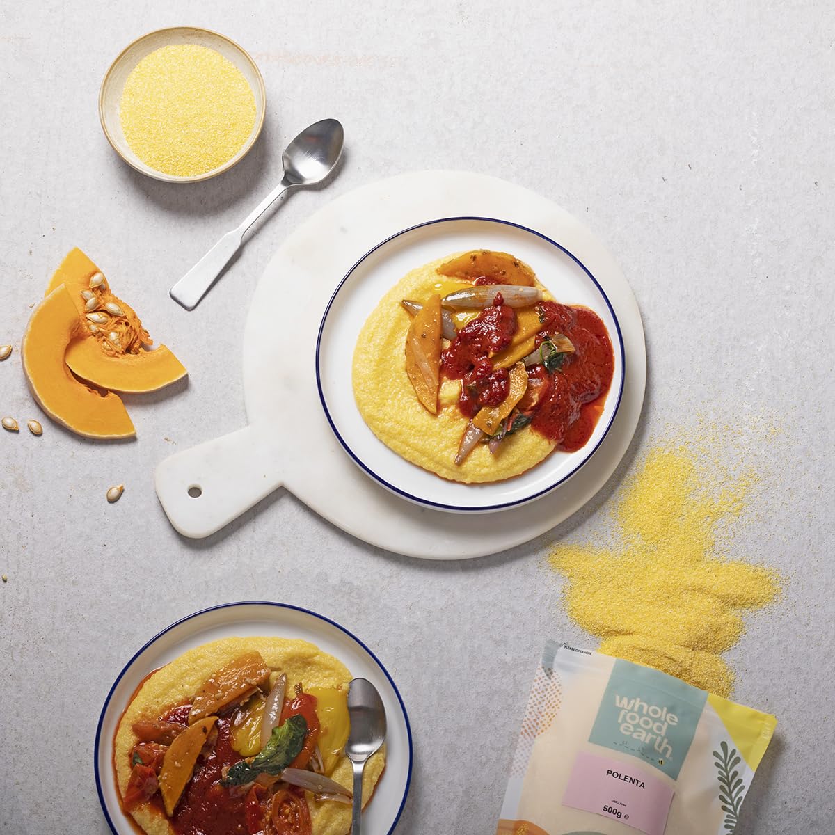 Wholefood Earth Polenta 500g | GMO-Free, Vegan, Recyclable Packaging 4