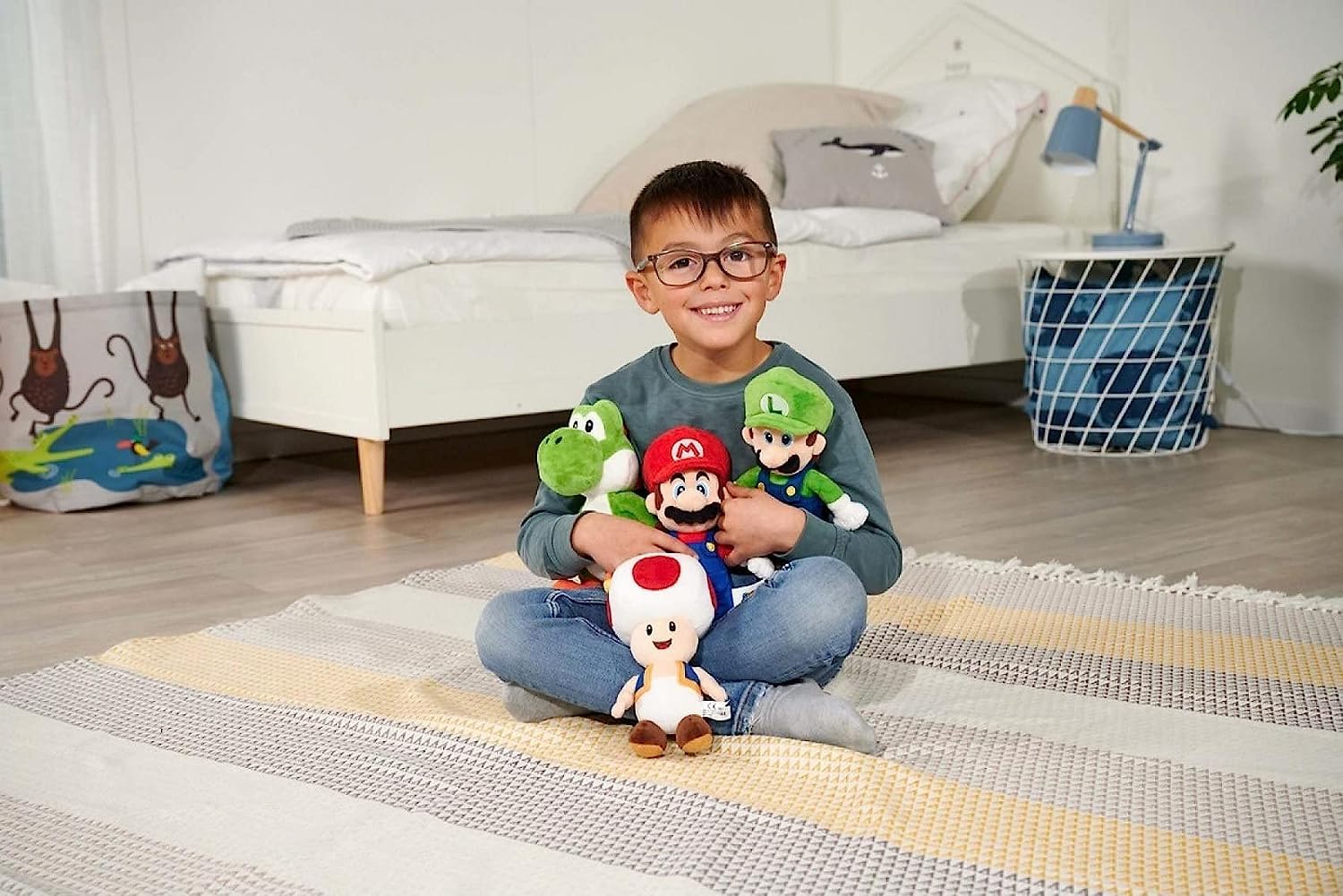 Simba Toys Luigi Plush - 20 cm, Suitable from 0 Months 4