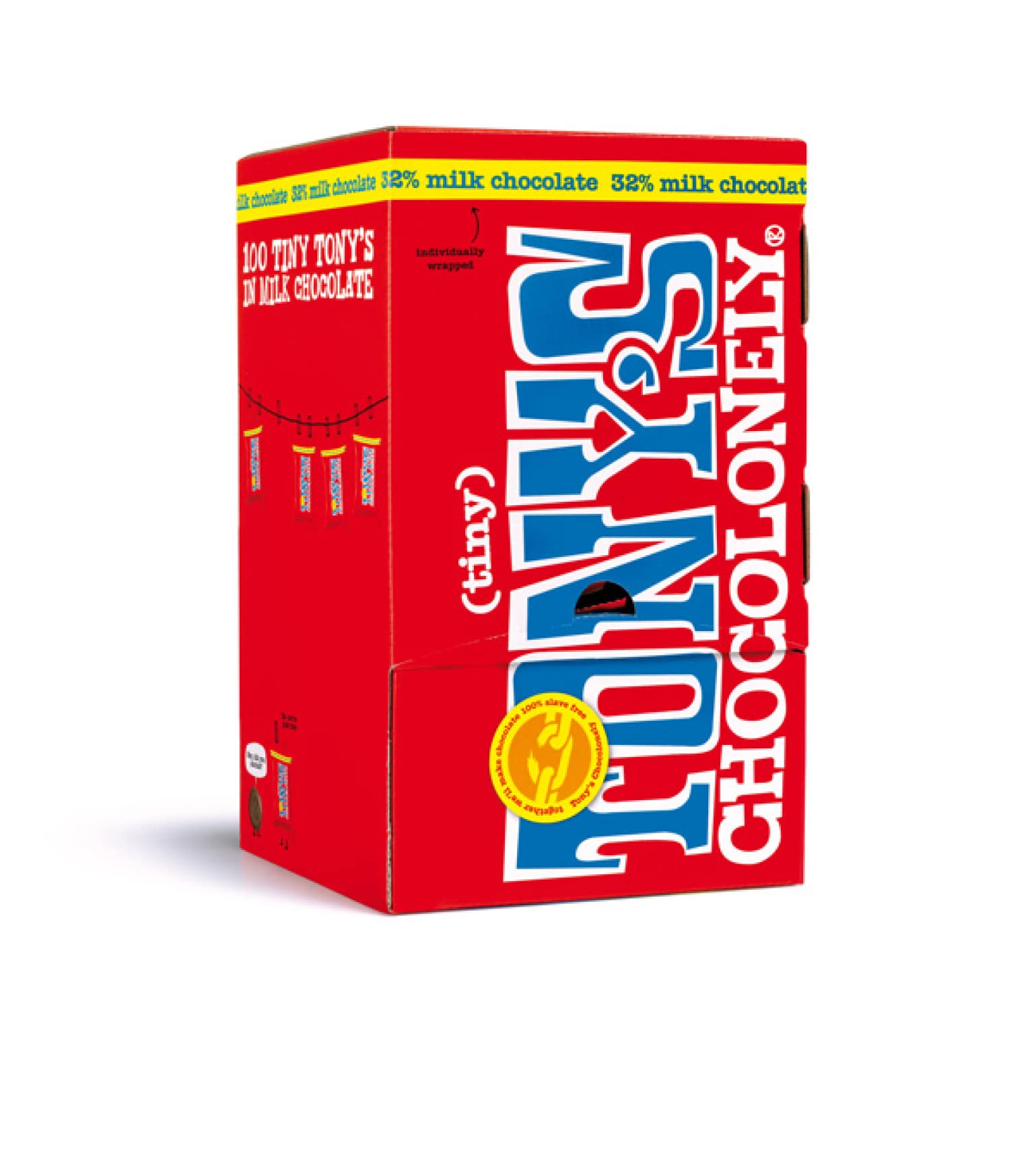 Tony's Chocolonely Tiny Tony's Milk Chocolate Gift Box - 900g Fair Trade Belgian Chocolate 4
