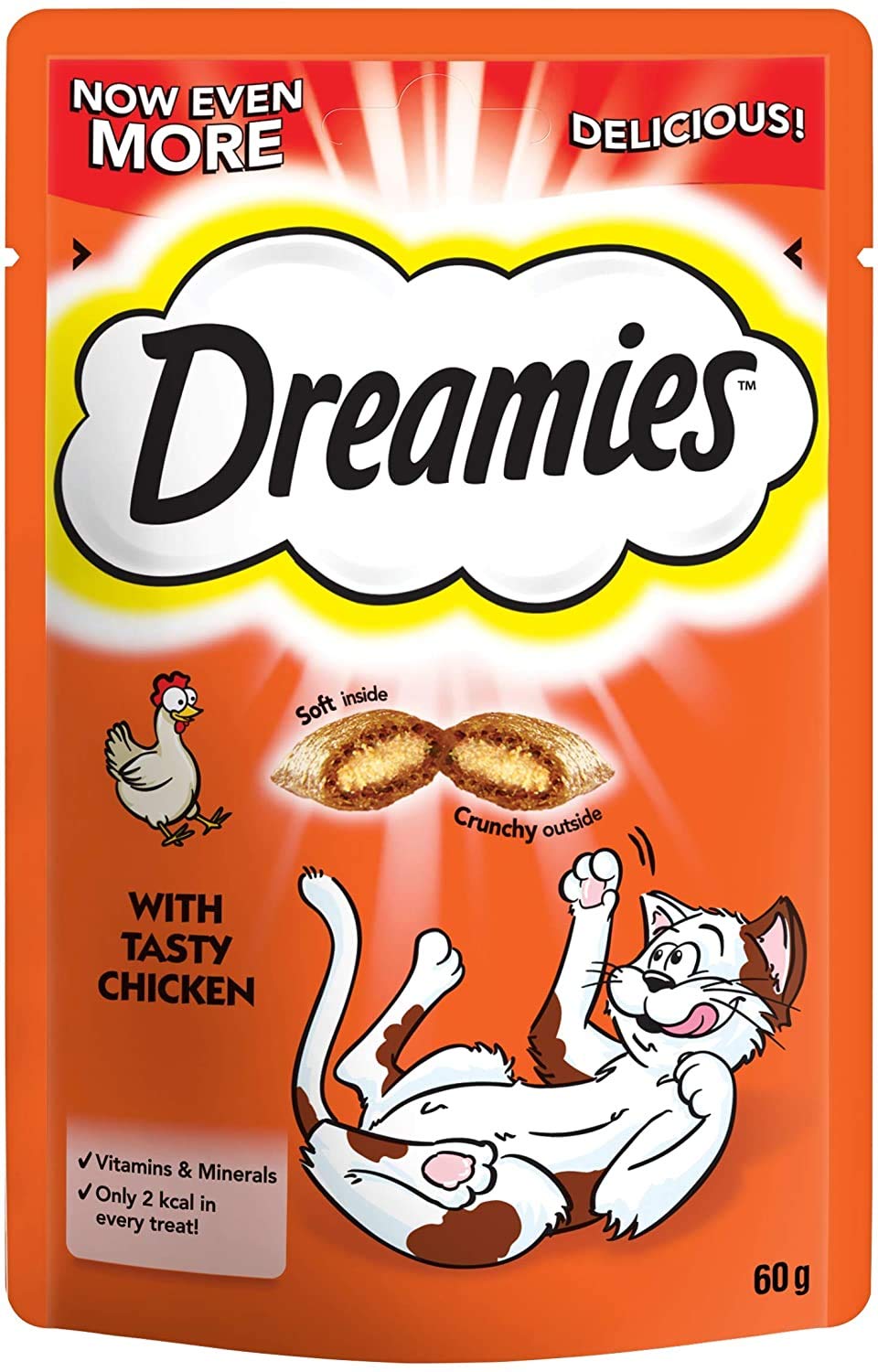 Dreamies Cat Treats with Chicken - 8 x 60 g