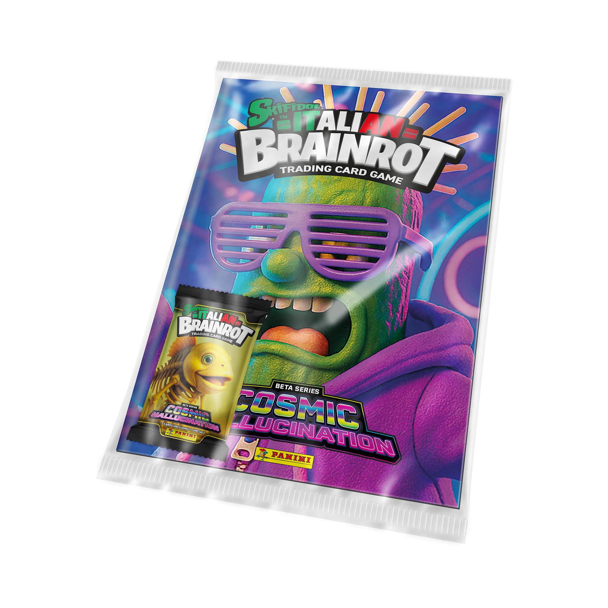 Panini Skifidol Italian Brainrot Cosmic Hallucination Trading Card Collection Starter Pack 1