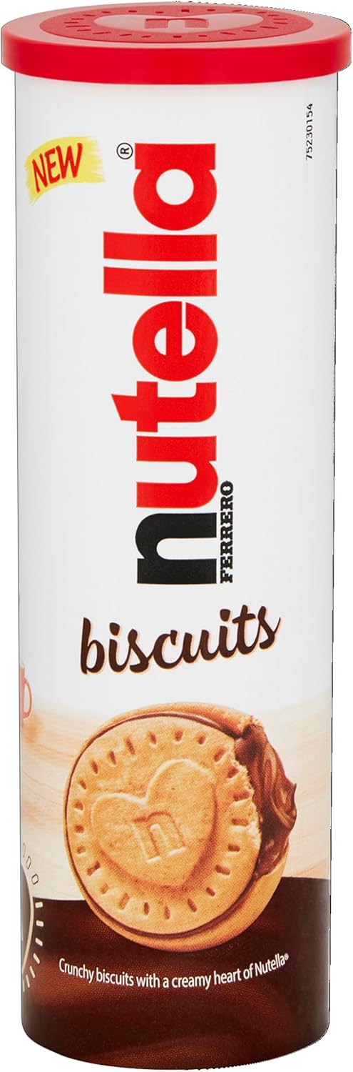 Nutella - Chocolate Biscuits with Creamy Hazelnut Filling, 166g