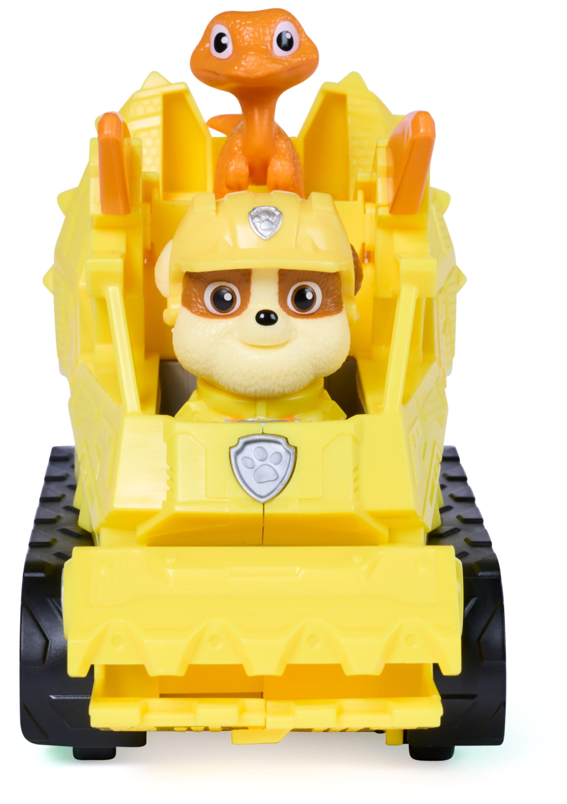 Paw Patrol Rubble Dino Rescue Bulldozer Toy Truck - 17.5 cm Vehicle, Ages 3-9 7