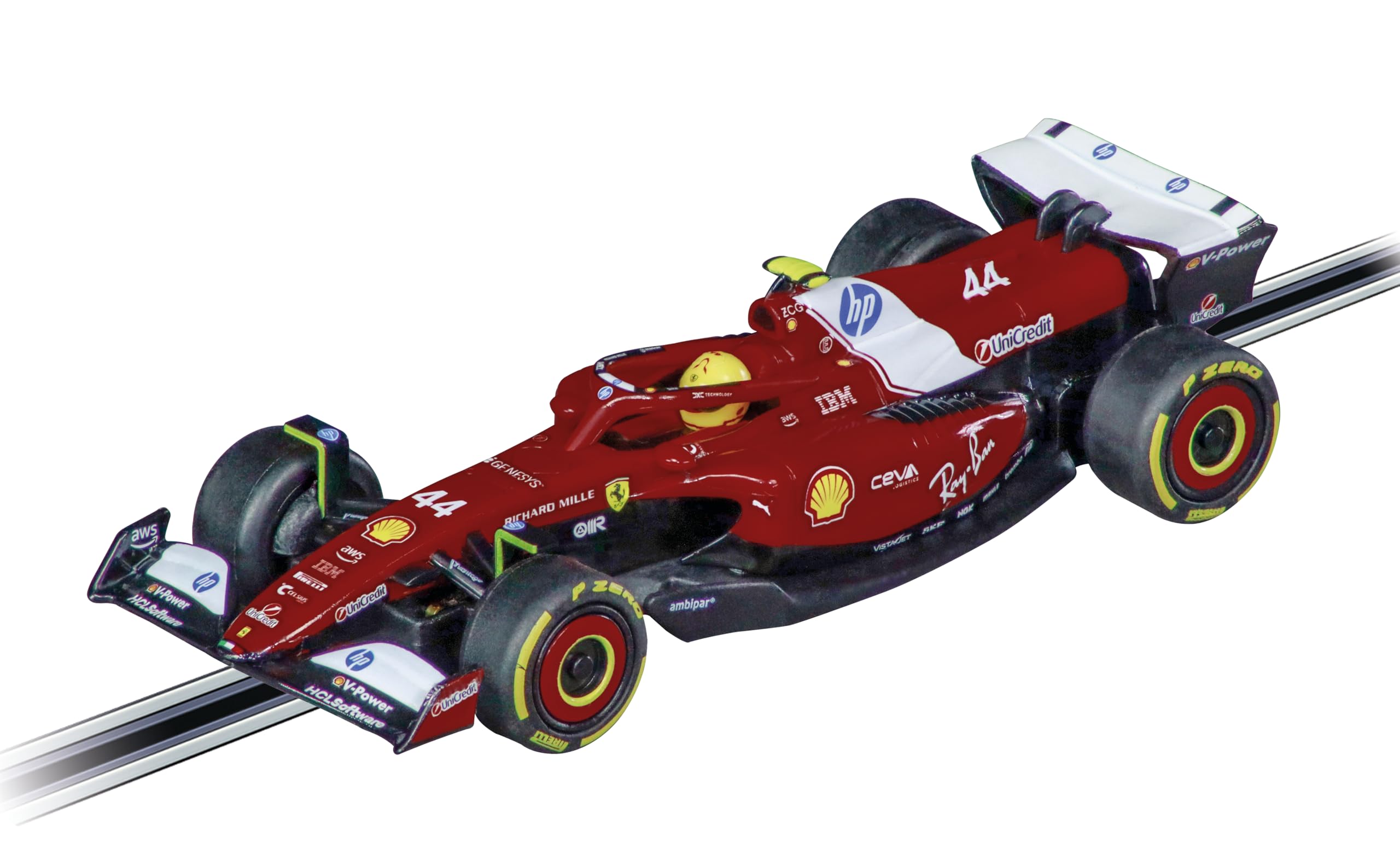 Carrera GO!!! Ferrari SF-25 L. Hamilton No.44 (2025) - 1:43 Scale Slot Car for Ages 6+ 2