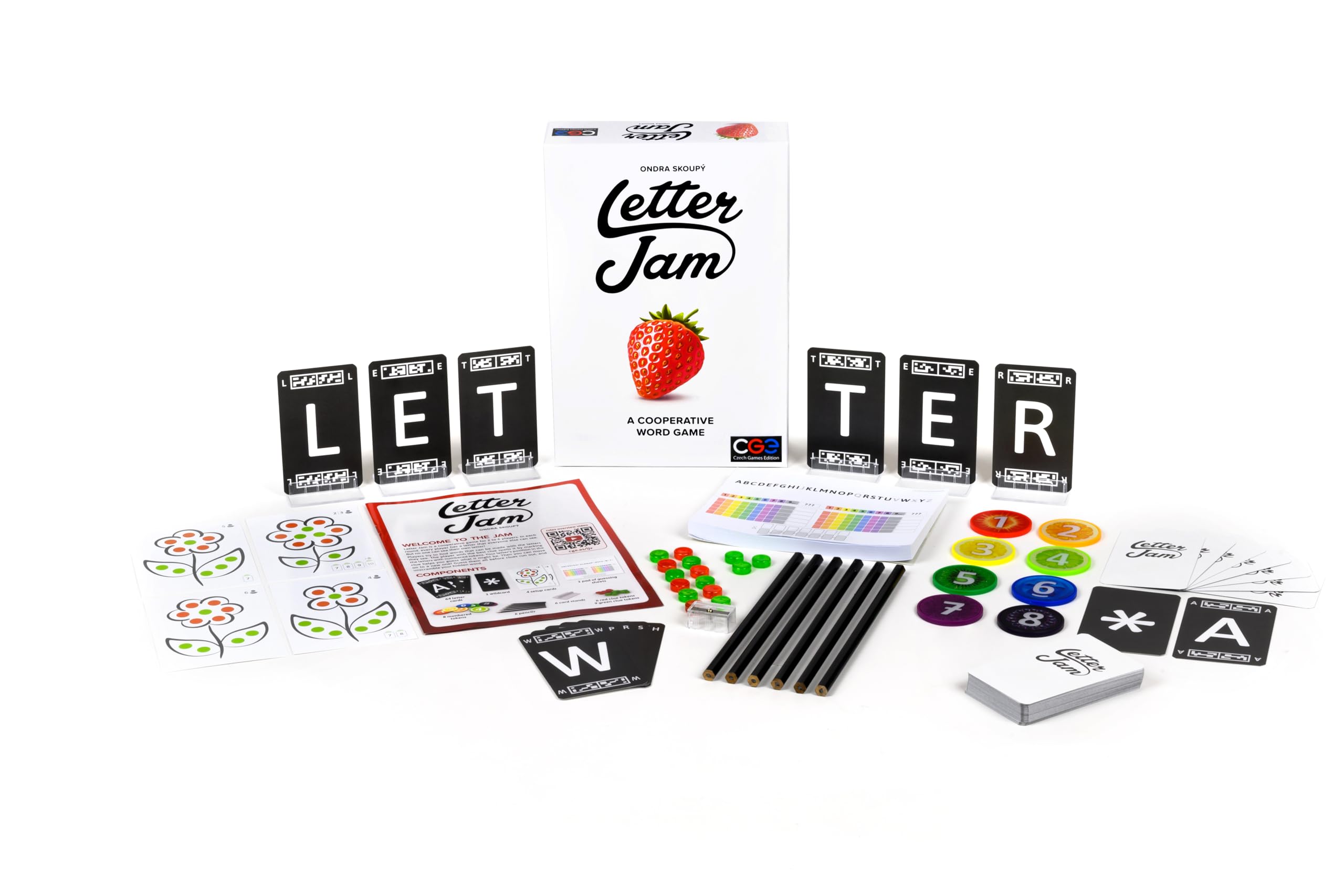 CGE Czech Games Edition Letter Jam Cooperative Word Game | 2-6 Players | Ages 10+ 3