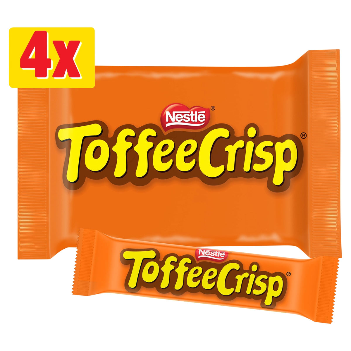 Toffee Crisp Bars - 4 x 38g (152g)