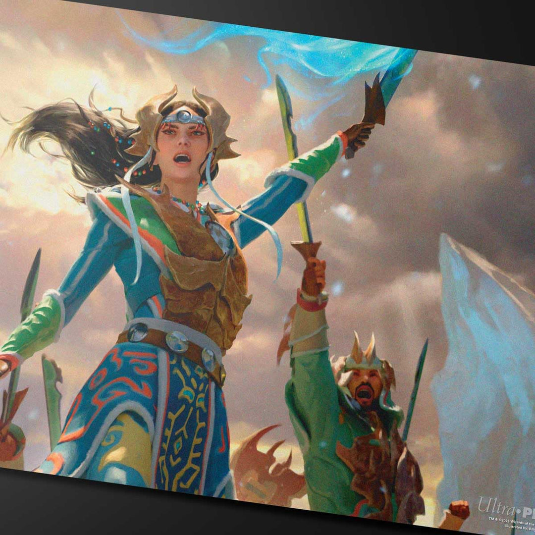 Ultra PRO Magic: The Gathering Tarkir Dragonstorm Playmat (Eshki, Temur’s Roar)