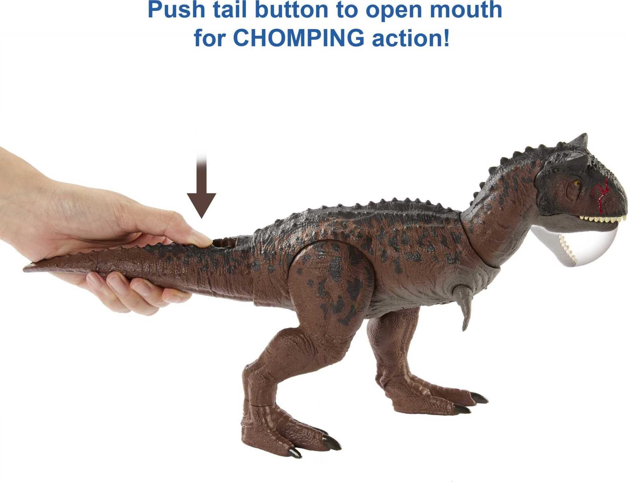 Mattel Jurassic World Control 'N Conquer Carnotaurus Toro Action Figure | Ages 4+ 4